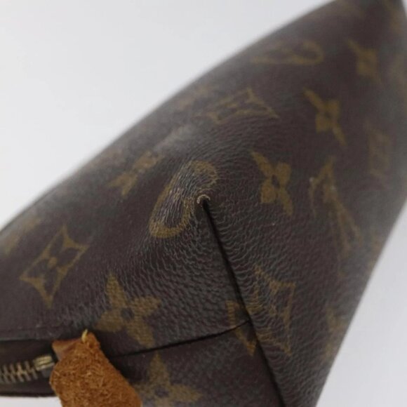 LOUIS VUITTON Monogram Pochette Cosmetic PM Cosmetic Pouch M47515 LV Auth 116305 - Picture 5 of 16
